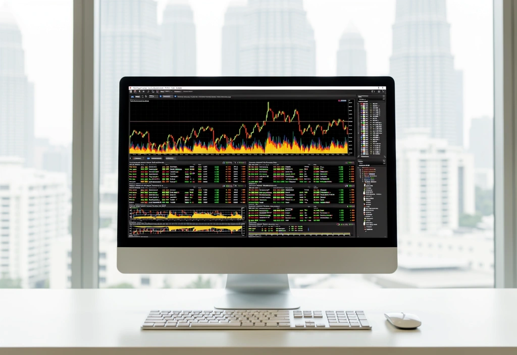 Market data analysis desk